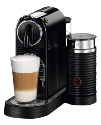 De Longhi Nespresso Citiz En 267 Bae Kaffemaskine Med Mælkeskummer 19 Bar Sort