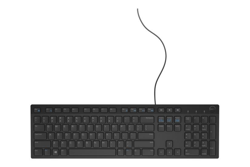 Dell Kb216 Tastatur Azerty Fransk Sort Indgangsudstyr