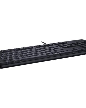 Dell Kb212-  Quietkey Tastatur Azerty Fransk Sort Indgangsudstyr