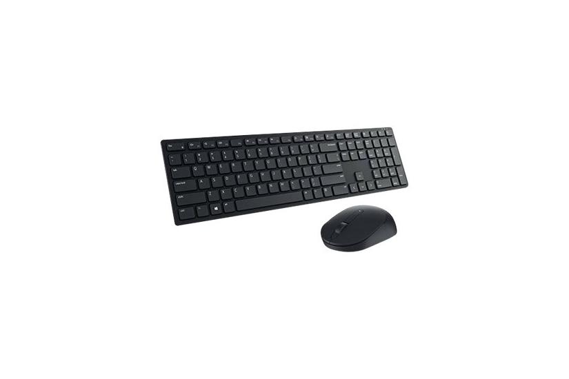 Dell Pro Km5221w Sæt Med Mus Og Tastatur Azerty Belgisk Sort Indgangsudstyr
