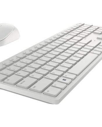 Dell Pro Km5221w Sæt Med Mus Og Tastatur Qwerty Pan Nordic Hvid Indgangsudstyr