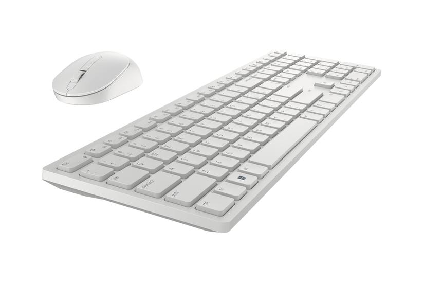 Dell Pro Km5221w Sæt Med Mus Og Tastatur Qwerty Pan Nordic Hvid Indgangsudstyr