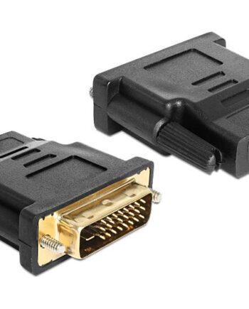 Delock Adapter Dvi 24   Pin Male   Hdmi Female Videoadapter Hdmi   Dvi