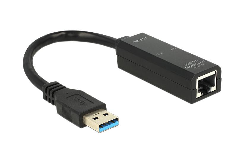 Delock Adapter Usb Gigabit Lan 10 100 1000 Mb Netværksadapter Usb Gigabit Ethernet