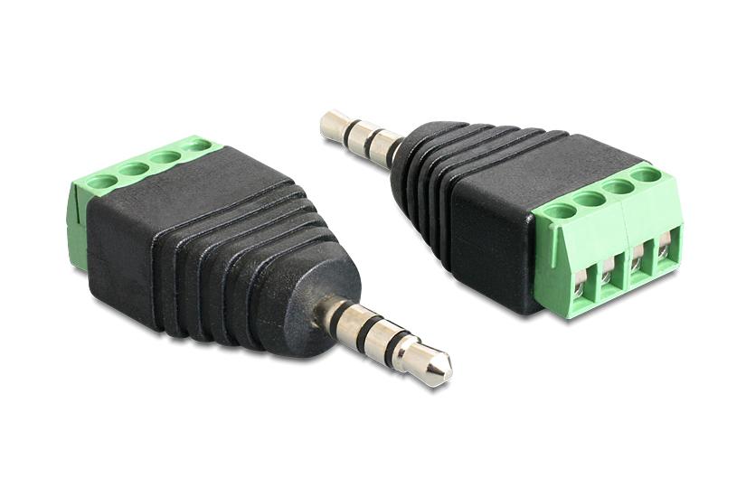 Delock Lyd Adapter Mini-phone Stereo Mm Han