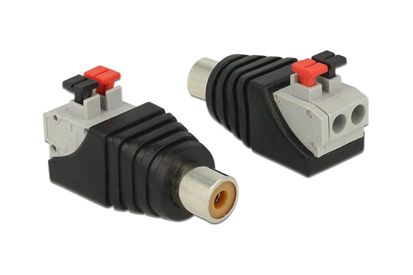 Delock Lyd Adapter Pins Terminalblok Hun Til Rca Hun