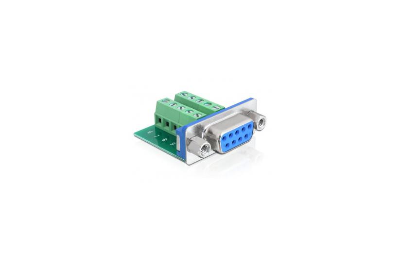Delock Seriel Adapter Db- Til 10-pins Terminalblok