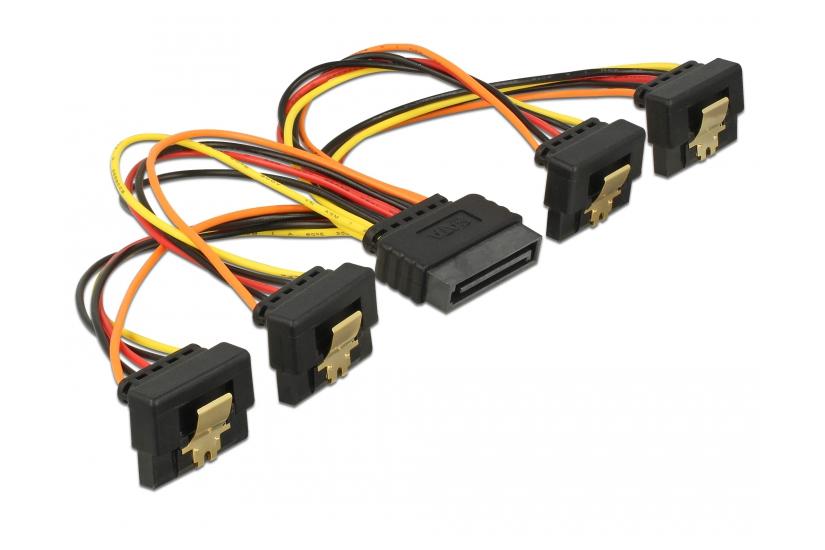 Delock Strøm-splitter Sata Strøm Til Sata Strøm 15 Cm