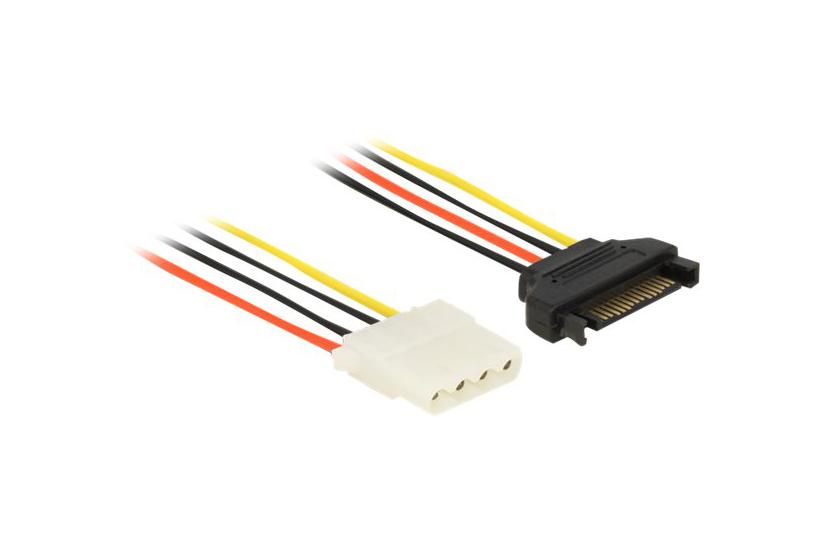 Delock Strømforsyningsadapter -pin Intern Strøm Til Sata Strøm 20 Cm