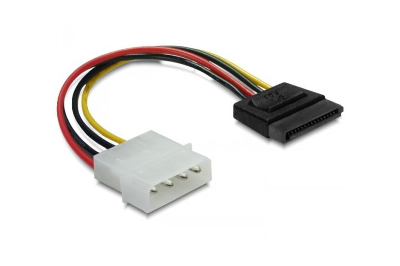 Delock Strømkabel Sata Strøm Til -pin Intern Strøm 15 Cm