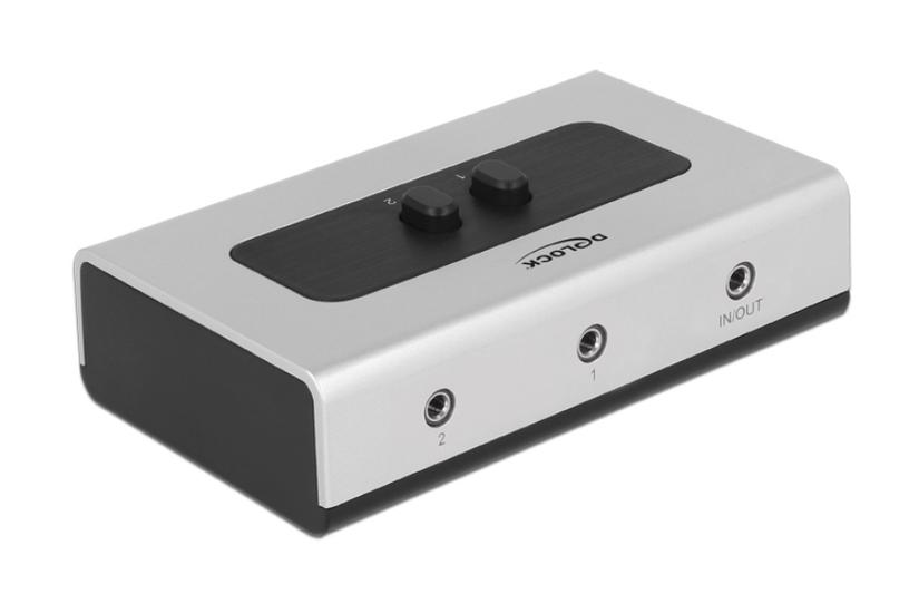 Delock Switch Stereo Jack Mm Audio Kontakt Porte
