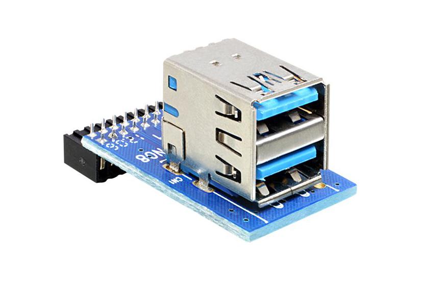 Delock Usb Pin Header Usb Intern Til Ekstern Adapter 19 Pin Usb Samlekasse Til Usb Type