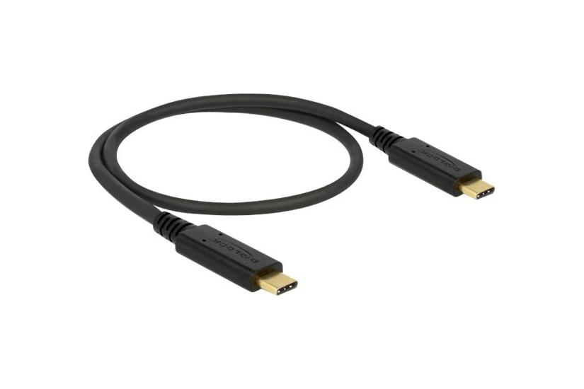 Delock Usb Type- Kabel 24 Pin Usb- Til 24 Pin Usb- 50 Cm