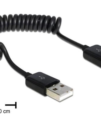 Delock Usb-kabel Usb Til Usb 60 Cm