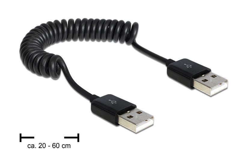 Delock Usb-kabel Usb Til Usb 60 Cm