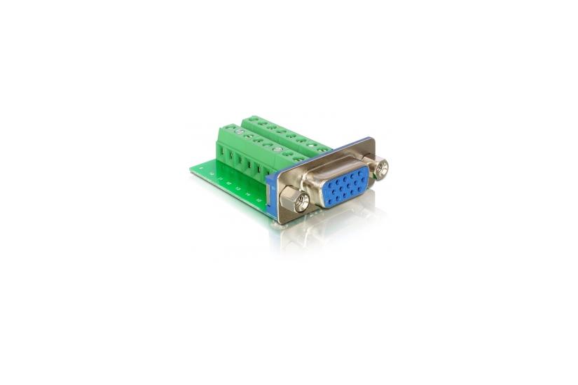 Delock Vga-adapter Hd-15  Vga  Hun