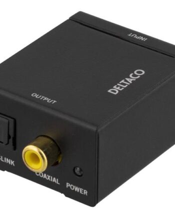 Deltaco An-dg Analog Til Digital Audio Konverter