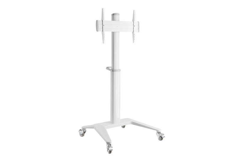 Deltaco Arm-0452 Office Vogn Med Hjul For Lcd Display Hvid