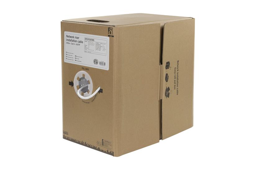 Deltaco Bulkkabel 305 Hvid