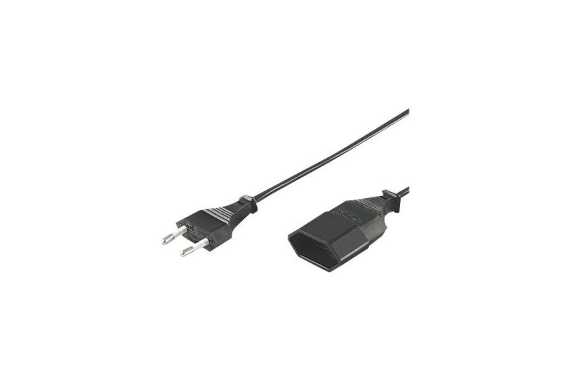 Deltaco Del-109ad Forlængerkabel Til Strøm Europlug Til Iec 60906-