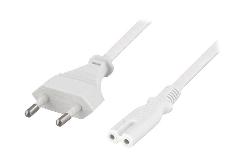 Deltaco Del-109jp Strømkabel Europlug Til Power Iec 60320 C7 10