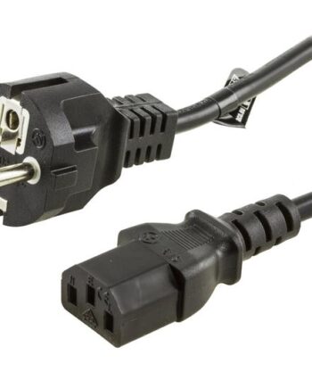 Deltaco Del-109m-50 Strømkabel Power Cee     Til Power Iec 60320 C13 50 Cm