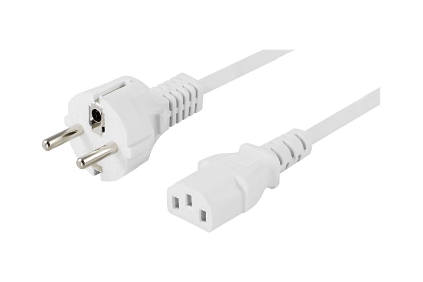 Deltaco Del-111nv Strømkabel Power Cee Til Power Iec 60320 C13 10