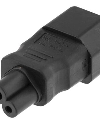Deltaco Del-1011 Stikadapter Iec 60320 C5 Til Iec 60320 C14