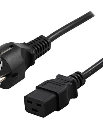 Deltaco Del-111t Strømkabel Power Cee     Til Iec 60320 C19