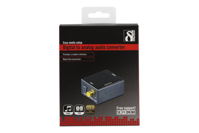 Deltaco Dg-an Spdif Til Analog Audio Konverter