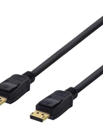 Deltaco Displayport Til Displayport 10   Sort