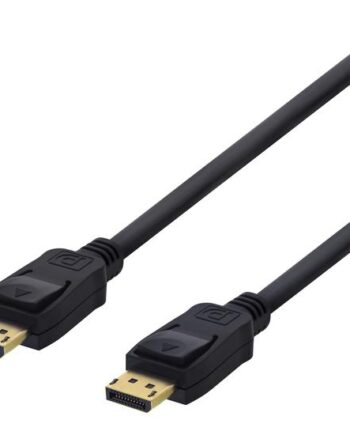 Deltaco Displayport Til Displayport 15   Sort
