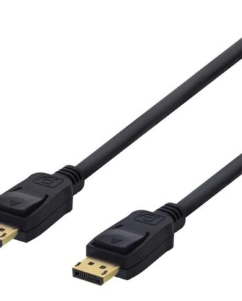 Deltaco Displayport Til Displayport           Sort