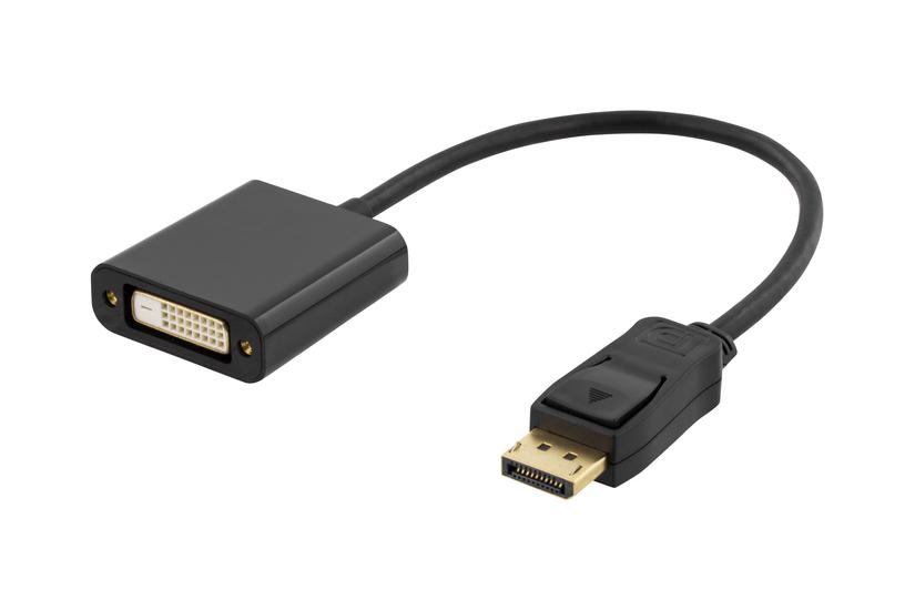 Deltaco Displayport Til Dvi- Boks Sort