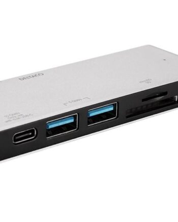 Deltaco Dockingstation Usb-      Hdmi