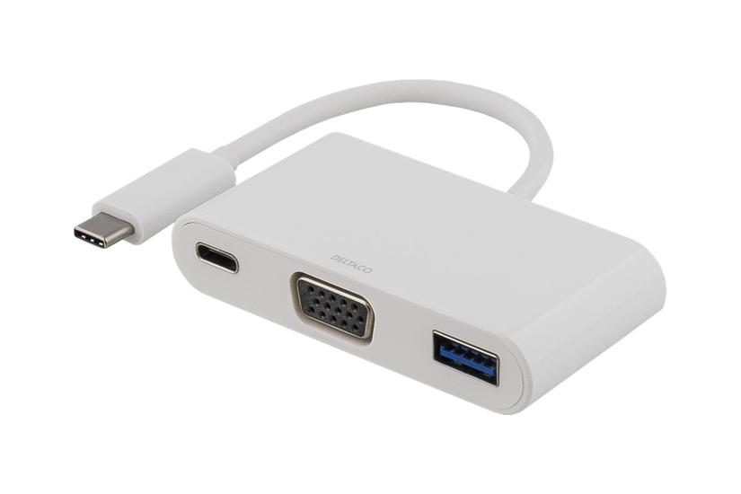 Deltaco Dockingstation Usb-