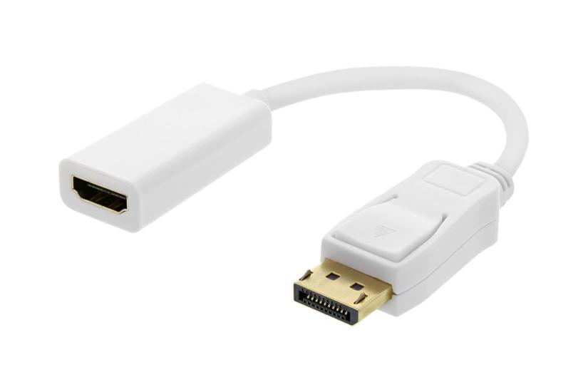 Deltaco Dp-hdmi44 Videoadapter Displayport Hdmi 20 Cm