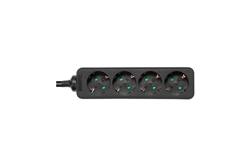Deltaco Gt-0421 Stikdåse 3680 Watt