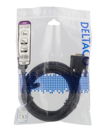 Deltaco Hdmi-113d Adapterkabel Hdmi   Dvi
