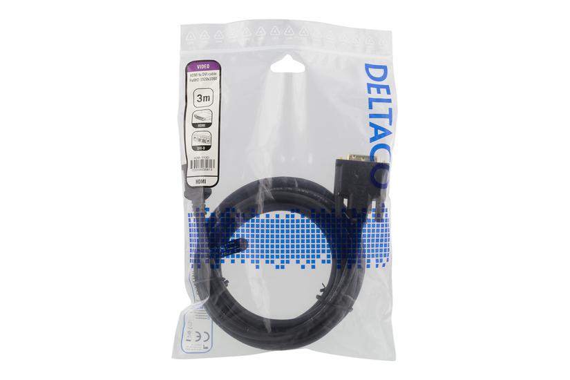 Deltaco Hdmi-113d Adapterkabel Hdmi Dvi