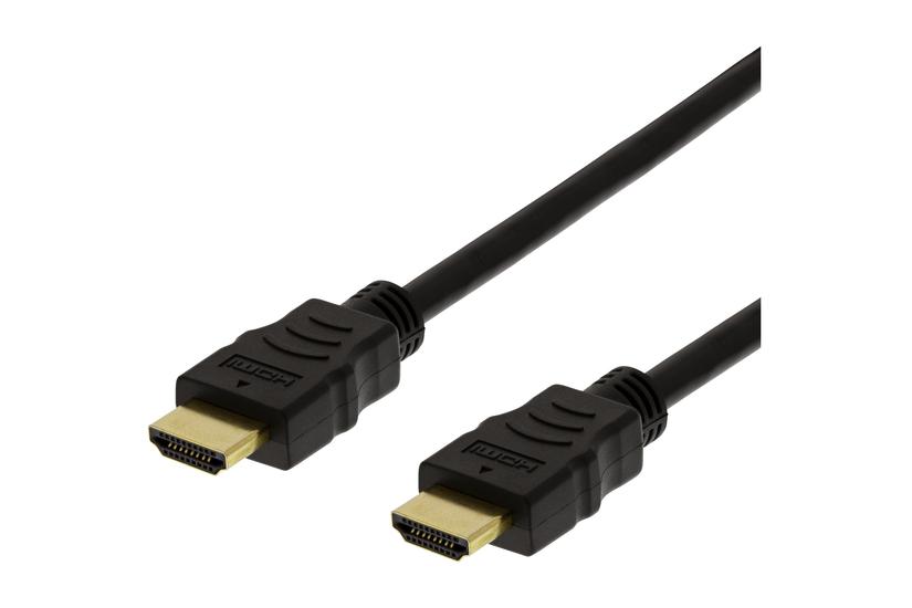 Deltaco Hdmi-1060d-flex Hdmi-kabel Med Ethernet