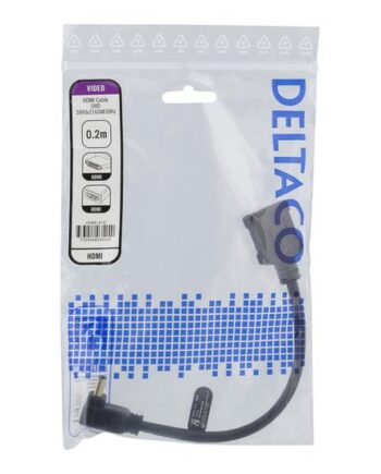 Deltaco Hdmi-21e Hdmi Adapter 20 Cm