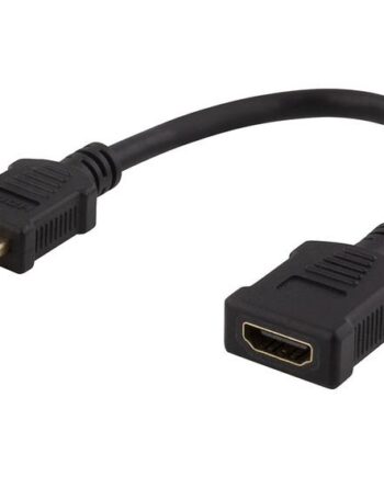 Deltaco Hdmi-21f Hdmi-forlængeradapter 20 Cm