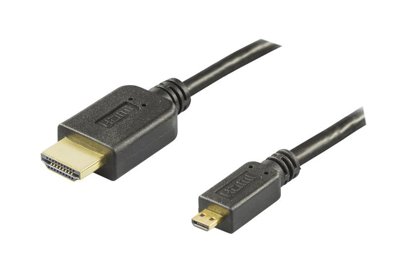 Deltaco Hdmi-1053 Hdmi-kabel Med Ethernet