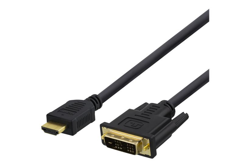 Deltaco Hdmi Til Dvi Sort