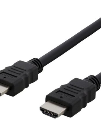 Deltaco Hdmi Til Hdmi Med Ethernet     Sort
