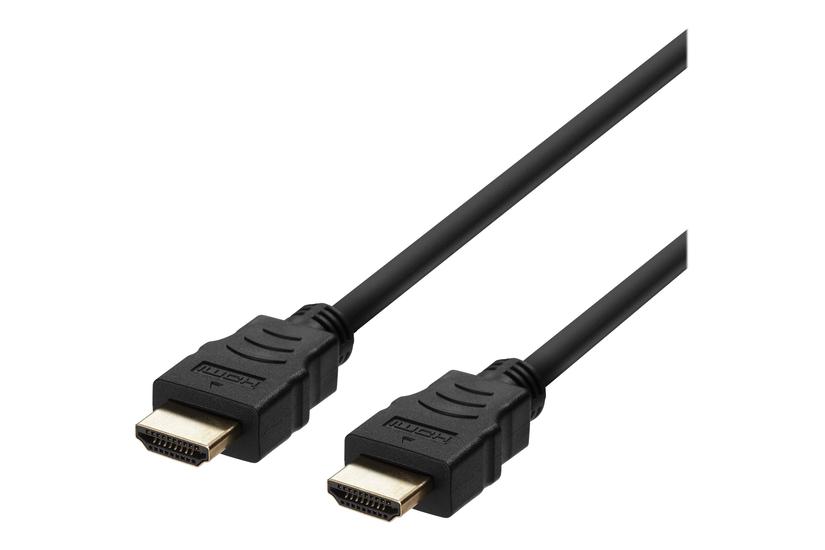Deltaco Hdmi Til Hdmi Sort