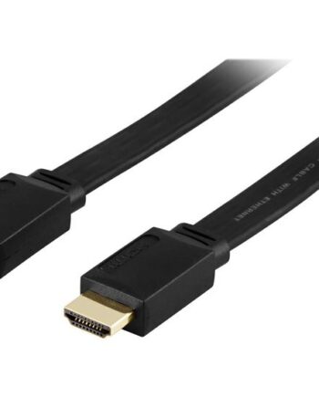 Deltaco Hdmi-kabel Med Ethernet 10