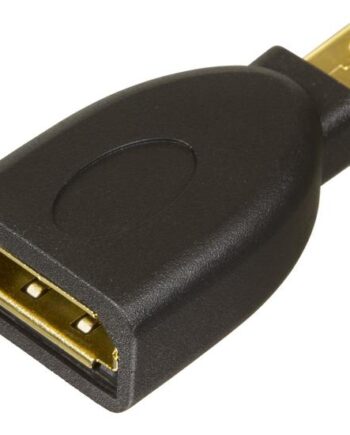 Deltaco Mini Displayport Han Til Displayport Hun Sort