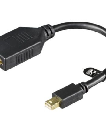 Deltaco Mini Displayport Til Displayport   15   Sort